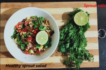 Sprouts Salad Recipe | Diet Recipe |Matki / Mot Sprouts Salad | Healthy Recipe | ByJM Kichen