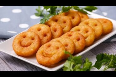 Smiley potatoes: a fun and delicious recipe!