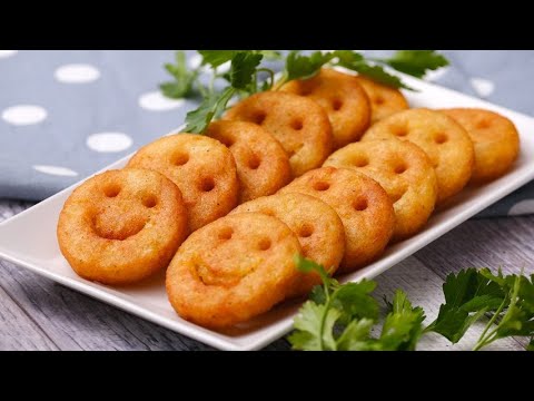 Smiley potatoes: a fun and delicious recipe! Smiley potatoes: a fun and delicious recipe!