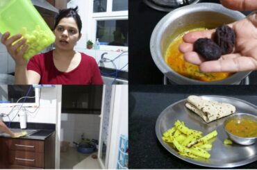 Indian Mom Simple,Healthy Dinner Routine|Maharashtrian Dal Vange(Amti) Recipe