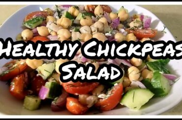 Tasty and Easy Chickpea Salad Recipe |Chana Salad|Protein Salad