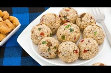 How To Make Tasty Laddo | How To Make Snacks In Easy | Tasty Dishes