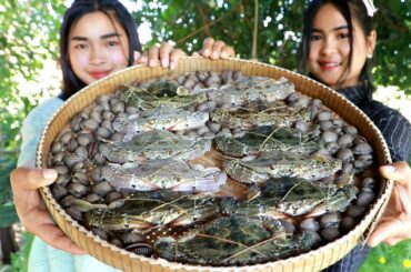 Crabs And Cockle Spicy Salad Recipe - Cooking Crab - My Food My Lifestyle