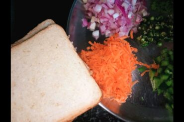 ಬ್ರೆಡ್ ಉತ್ತಪ್ಪಂ | Bread Uttapam Recipe In Kannada I Quick Breakfast Recipe/ Bread Recipes