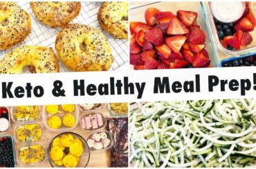 Meal Prep Like a Boss! //  Keto, Low Carb & Healthy Meal Prep // Working Mom Meals
