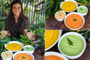 4 Delicious Soup & Dressing Recipes! FullyRaw Vegan!