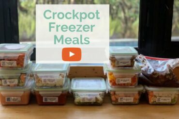 FREEZER MEALS // How to Make Healthy Crockpot Freezer Meals (Perfect for New Moms!)