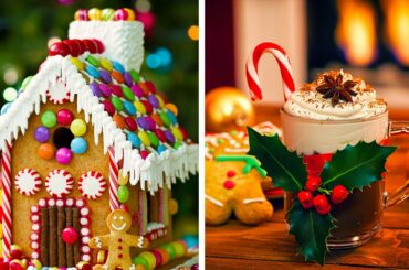 10 Holiday Desserts to Eat While Waiting for Santa!! Yummy Holiday Cakes, Cupcakes and More!