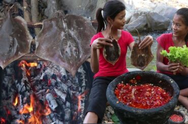 Grilled stingray Food recipes for Lunch food ideas - Stingray for food forest # 91