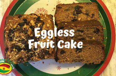 How to make Christmas special healthy fruit cake | eggless fruit cake recipe | Epic Bong Kitchen