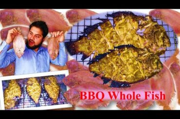 Grilled Fish Restaurant Special Recipe|BBQ Fish Tikka Recipe|Spicy Grilled Fish BBQ|Creative Food