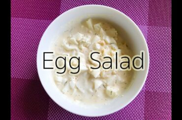Egg Salad with Butter and Dill Recipe