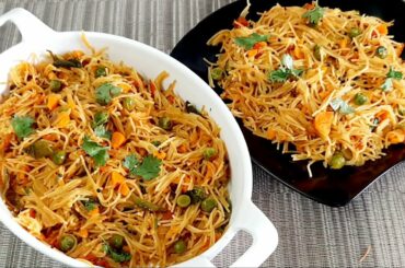Vermicelli Upma |Semiya Upma |Easy & healthy Breakfast Recipe| सिंवई उपमा |Seviyan upma |नमकीन सेंवई
