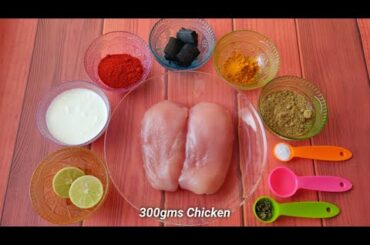 Tandoori Chicken recipe with smoky flavour !! ( HEALTHY WAY ) 🇮🇳