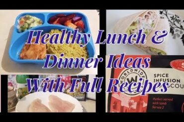 EASY HEALTHY LUNCH & DINNER IDEAS | WITH FULL RECIPES | Shahina's Channel