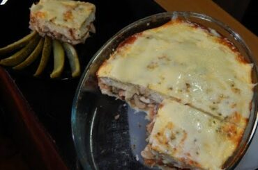 MUSAKA OD PEČURAKA~IDEJA ZA BRZ RUČAK~IDEA FOR A QUICK LUNCH