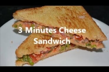 Veg Cheese Sandwich Recipe||Tasty Cheese Sandwich Recipe||healthy and simple sandwich