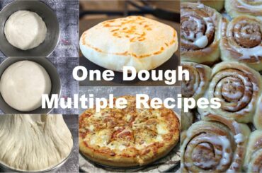 How to make Pizza Bread Multi-purpose Dough Video Recipe with Tips & Tricks | Bhavna's Kitchen