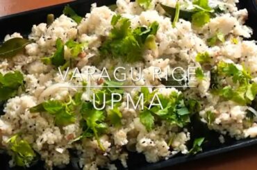 Varagu rice upma | Weight loss recipe | Kodo millet upma | Varagu Upma | Adhiyans Yummy Corner