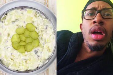 Kalen Reacts to Potato Salad Cake