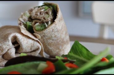 How to make tuna salad wraps