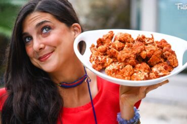 Cauliflower Buffalo Wings! Raw Vegan Snack Ideas!
