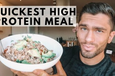 Quick & Easy High Protein Meal In Under 5 Minutes