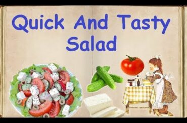 Quick And Tasty Salad / Book of recipes / Bon Appetit