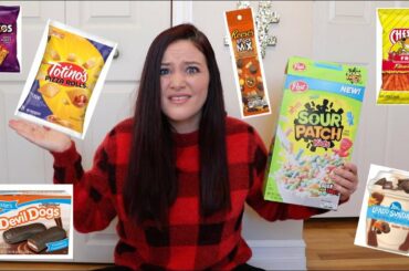 YOUTUBER TRIES HER SUBSCRIBERS FAVORITE SNACKS (part 2) | FLAMING HOT CHEETOS, DORITOS & MORE.
