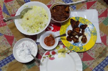 Full dinner preparation in less than one hour | South Indian Non-Veg cooking