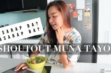 Salad for brunch, sarap!