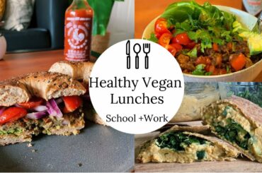 3 HEALTHY LUNCH IDEAS | SCHOOL + WORK