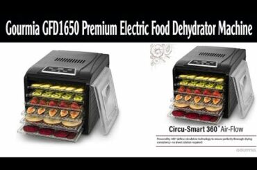 BEST Gourmia GFD1650 Premium Electric Food Dehydrator Machine REVIEW