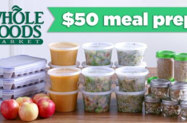 $50 Whole Foods Meal Prep Budget Challenge! - Mind Over Munch