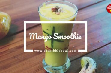 Mango Banana Smoothie | Healthy Smoothie Recipes I Seasonal | Mango Milkshake Recipe