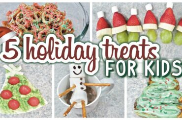 HOLIDAY TREATS FOR KIDS | VLOGMAS | EASY CHRISTMAS SNACKS