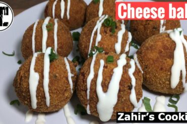 Perfect Cheese Balls Recipe | Easy Cheese Balls | By Zahir’s Cooking Snacks | Urdu Hindi