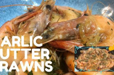 HOW TO COOK GARLIC BUTTER PRAWNS/ KETO RECIPES/LOW CARB RECIPES