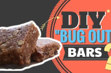 Homemade Energy Bars Recipe (Healthy DIY Survival Food "Ration" Bars)