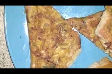 Vegetable Bread Omlette