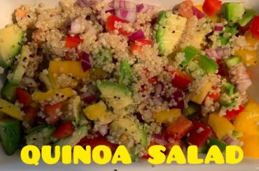 Healthy Quinoa salad recipe| Helps to reduce weight loss salad & it’s full of nutrition