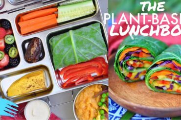 Plant-based School Lunch Ideas + A Raw Vegan Collard Wrap Recipe
