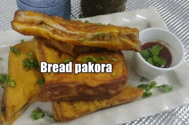 Bread pakora recipe/ easy Indian snacks bread pakora /#Goodcookingtime