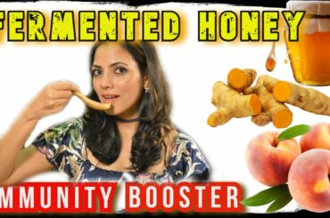 Fermented Honey Peach & Turmeric(Protect yourself From Cold & Flu)/খুব সহজেই সর্দিকাশি থেকে উপশম পান