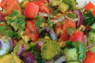 Betty's Tomato, Cucumber, and Avocado Salad