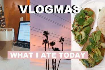 What I ate today | Simple and healthy food ideas | Vlogmas | Iva V