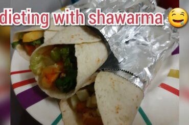 Balance diet | shawarma in diet | diet routine day 2 | healthy recipes | diet for weight loss