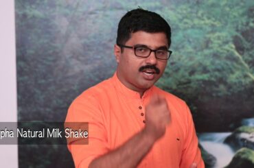 Alpha Natural PROTEIN MILK SHAKE  | AlphaNatural Healthy Kitchen | Healthy Recipe