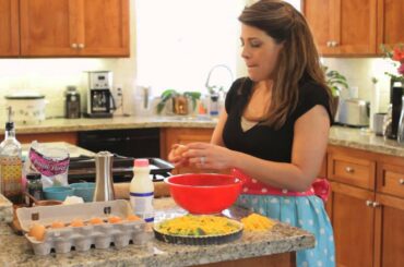 Low-Calorie Recipe for Broccoli & Cheese Quiche : Skinny Recipes