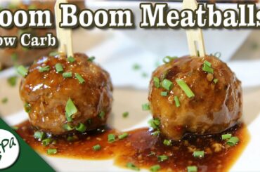 Boom Boom Meatballs! – Spicy Italian Meatballs – Low Carb Keto Recipe